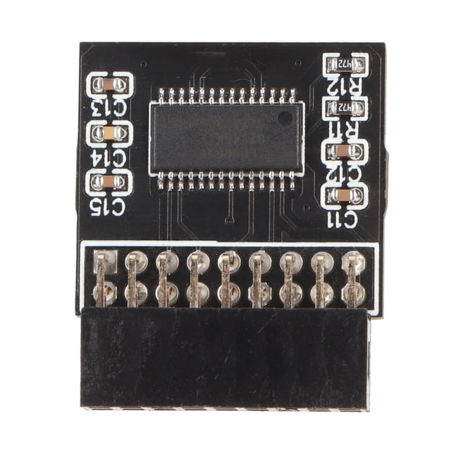 Módulo TPM 2.0 Interfaz LPC Estable Alta seguridad Material duradero Módulo LPC de 18 pines para placa base Asrock por encima de DDR3