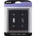 thumbnail image 2 of Amertac Electrical 163TTDB Century Aged Bronze Steel - 2 Toggle Wallplate, 2 of 2