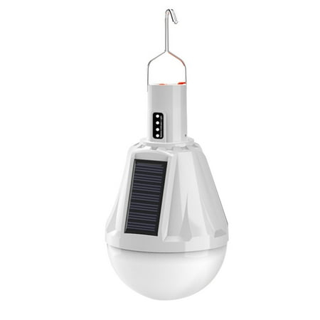 

Solar LED Lawn Lamp Dimmable with Hook Camping Tent Lights for Outdoor Equipment