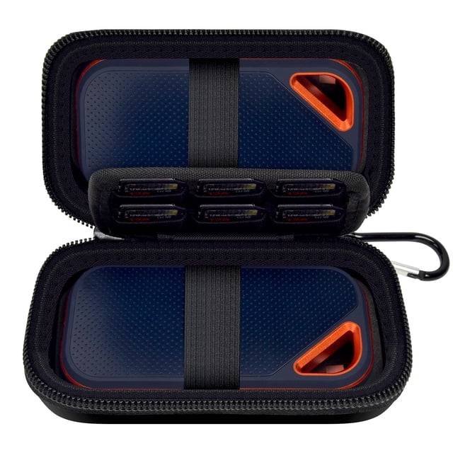Funda de almacenamiento compatible con SanDisk Extreme Pro SSD de 1 TB, 2 TB y 4 TB