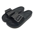 thumbnail image 3 of Women's Adjustable Buckle Slides with Arch Support Comfort EVA Flat Sandals Soft Pillow Recovery Sandals Cloud Slides Lightweight Slip On Shower Shoes, 3 of 11