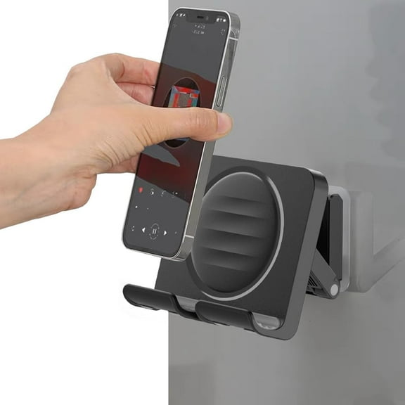 Upgraded Shower Phone Holder Tablet Wall Mount Phone Holder Removable,Self-Adhesive Cell Phone Holder for Bed Bathroom Kitchen