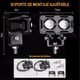 thumbnail image 3 of Kit Faros Auxiliares Led Doble Color Universal 2pc Negro, 3 of 3