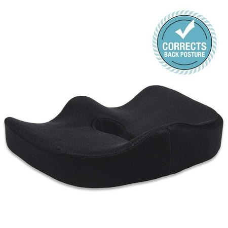 LiBa Seat Cushion 5” Memory Foam Supported Comfortable