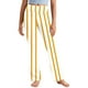 thumbnail image 2 of Odeerbi 2-13 Años Niñas Pantalones de Yoga de Pierna Ancha Pantalones de Entrenamiento A Rayas Baile Pantalones Deportivos Elasticidad Pantalones de Pierna Recta, 2 of 9