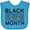 Turquoise, variant on Inktastic Black History Month Occupations and Identities Boys or Girls Baby Bib