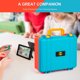 thumbnail image 1 of Caja de almohadilla de juego portátil Caja de consola de juegos de gran capacidad Caja de PP para Nintendo Switch, 1 of 8