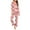 Pink, variant on Tnhcen Festive 2-Piece Women's Lounge wear Set Long Sleeve V-Neck Top Pants Pajamas Adorned with Christmas Prints Ideal Nightwear Cozy Home Clothes S-3XL