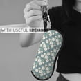 thumbnail image 6 of Picia Flower Print Sunglasses Case, Eyeglasses Case Protector Large Glasses Case, Key Lock Case Protective Glasses Holder Eyeglasses Cases, 6 of 8