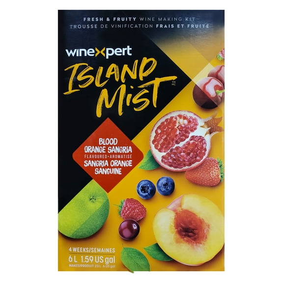 Winexpert Island Mist Blood Orange Sangria Wine Kit