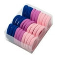 thumbnail image 4 of Seamless Soft Elastic Hair Ropes Gentle Non-Damage Ponytail Holders For Girls And Baby Mixed Color Hair Accessories Set, 4 of 4