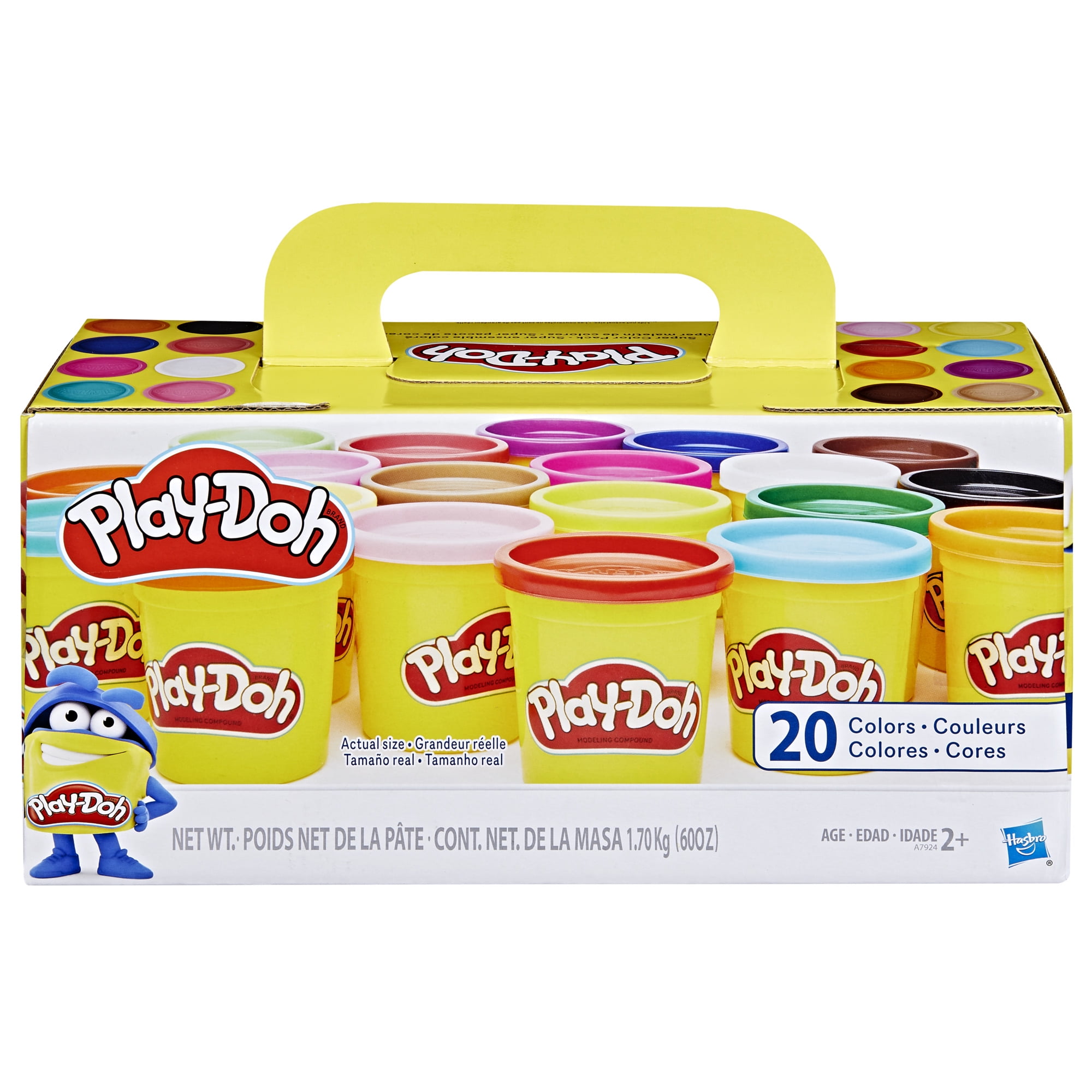 Play Doh Super Color 20 Pack of 3 Ounce Cans Kids Toys Arts and Crafts for Kids