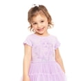 thumbnail image 3 of The Little Mermaid Ariel Toddler Girls Graphic Tutu Dress with Short Sleeves, Sizes 12M-5T, 3 of 8