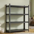 thumbnail image 6 of IVV Adjustable Metal Storage Rack, 4 Tier Heavy Duty Shelving Unit for Home, Kitchen, Garage, Supermarket, Max Load 1200LBS, Black, 6 of 7