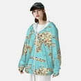 thumbnail image 3 of Easygdp World Travel Line Icons Map for Lightweight Long Sleeve Sun Shirt Sports long-Sleeved Sun Protective Clothing, Quick Drying Breathable-X-Large, 3 of 7