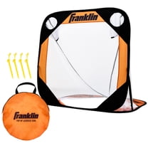 Franklin Sports Youth Lacrosse Pop-Up Goal – 3’x3’ Portable Net with Carrying Case – Backyard Practice Goal for Kids – Easy Setup with Ground Stakes