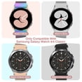 thumbnail image 3 of LGSY Bands for Samsung Galaxy Watch 5 40mm 44mm/Watch 5 Pro 45mm Milanese Metal Magnetic Strap Men Women( 2 Packs ), 3 of 7