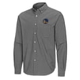 thumbnail image 2 of Men's Antigua Black Golden State Warriors Porter Woven Long Sleeve Button-Down Shirt, 2 of 3