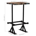 thumbnail image 4 of vidaXL Bar Set 3 Piece Solid Reclaimed Wood Multicolour, 4 of 5