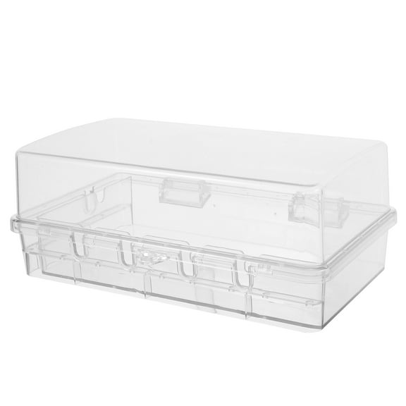 WORGEOUS  Extension Cord Cover Electric Boxes for Outlets Transparent