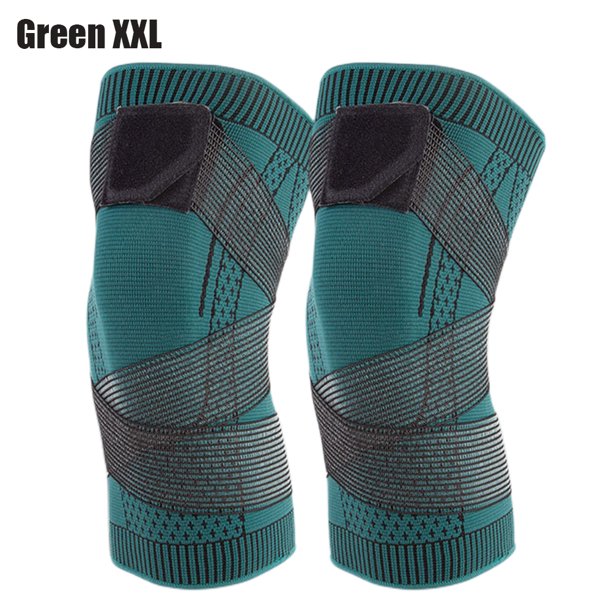 Rodilleras Cómodas Rodilleras Deportivas para Montañismo Correr Verde XXL Ndcxsfigh Para Estrenar
