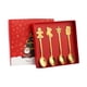thumbnail image 5 of Juego de 4 cucharas navideñas Perfecl Utensilios de Cocina para Niños Oro, 5 of 8