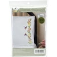 thumbnail image 1 of Stamped Pillowcase Pair For Embroidery 20"X30"-Hummingbird, 1 of 2