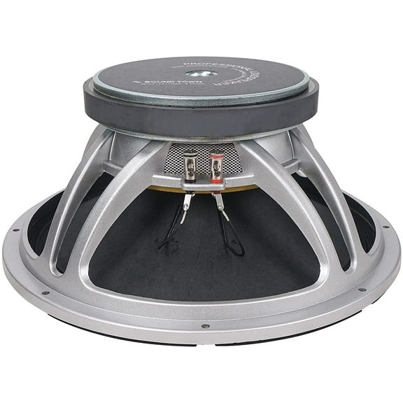 Sound Town 15" 500W Cast Aluminum Frame Woofer (Low Frequency Driver), Replacement Woofer for PA/DJ Subwoofer Cabinets (STLF-15110ZA)