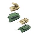 thumbnail image 3 of Kit de 4 modelos de vehículos a escala 1:144, ideal como regalo de simulación, juguetes de construcción. Estilo H, 3 of 9