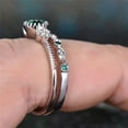 thumbnail image 3 of Flmtop 2Pcs Finger Jewelry Dual Type Non-allergic Durable Fashion Cycle Ring for Gift, 3 of 7