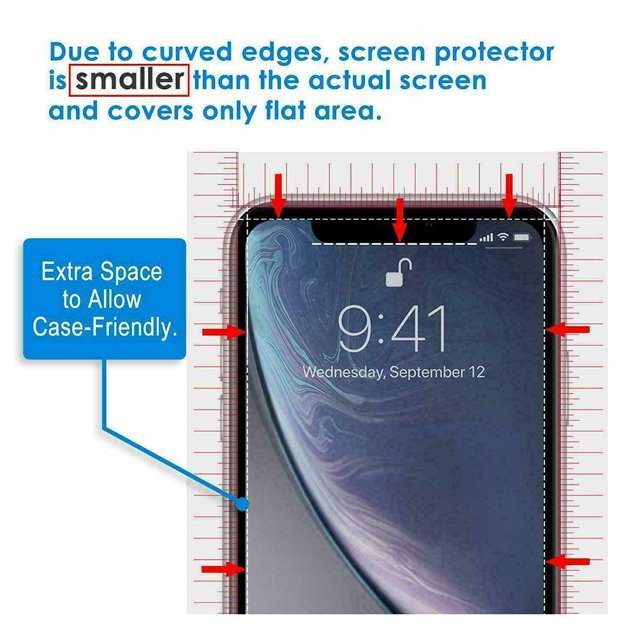 pitrice Mobile Phone Screen Protective Cover Cell Phone Screen Tempered Glass Protector Film for iPhone 12 Pro Max