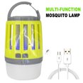 thumbnail image 4 of Lámpara de insectos de insectos LED Oficina al aire libre 2-en-1 ABS Control de plagas Linterna con gancho colgante Alta eficiencia Safe Safe Ruido Amarillo Noticed OD002872-03B, 4 of 6