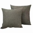 thumbnail image 1 of Hongan Funda de Almohada Funda de Almohada Decorativa Amarilla para Sofá Fundas de Almohada Cuadradas de Lino Rústico para el Hogar para Decoración Del Sofá Del Hogar 18 " 18" Paquete de 4 Gris Claro, 1 of 5