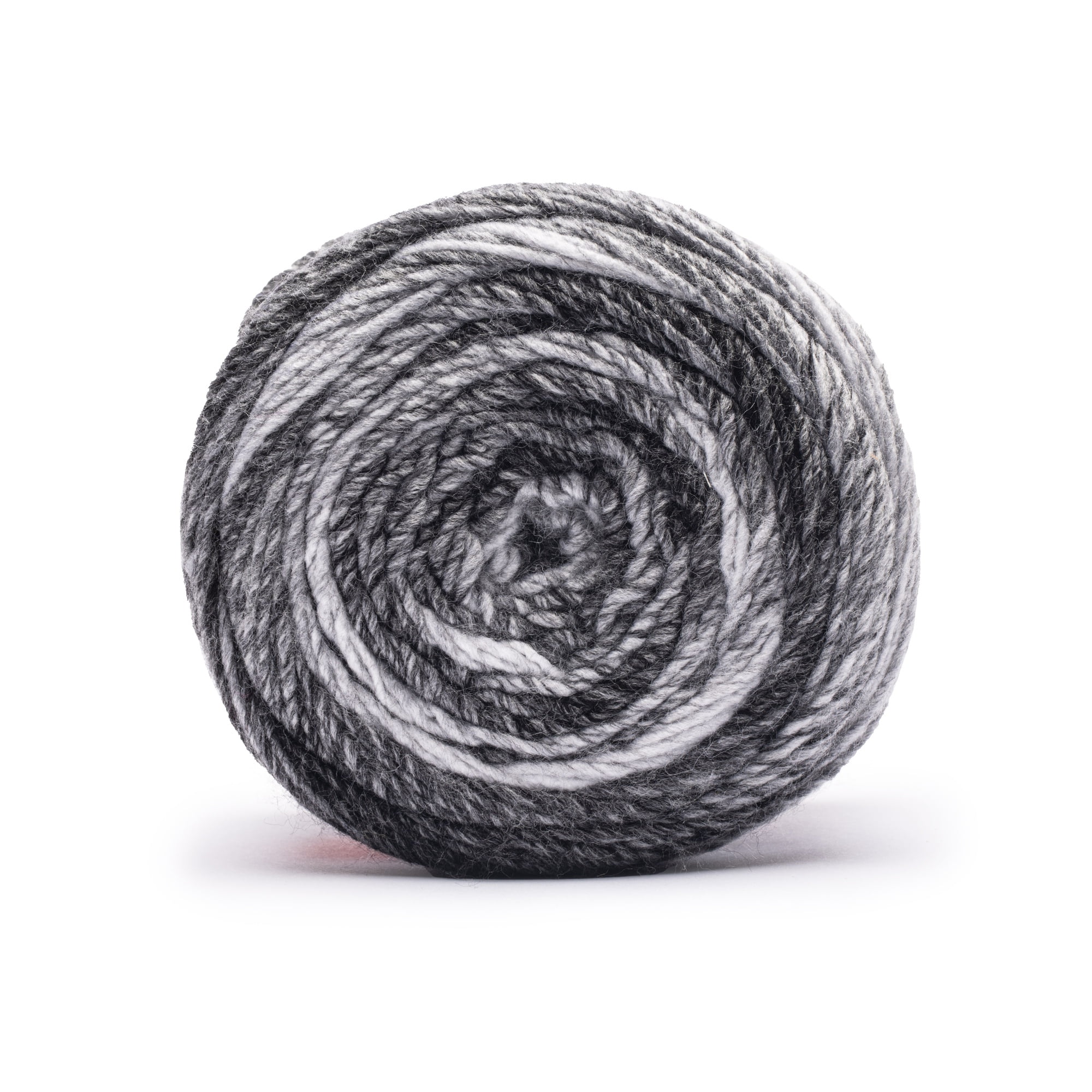Red Heart® Roll With It Melange™ #4 Worsted (Medium) Acrylic Yarn, Obsidian 5.29oz/150g 389 Yards