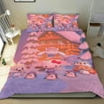 thumbnail image 1 of Hello Kitty Conjunto de sábanas temático, trío de piezas, cómodo y amigable con la piel, diseño único, regalo de decoración para el hogar para familiares, amigos y fans,140cm *210cm, 1 of 6