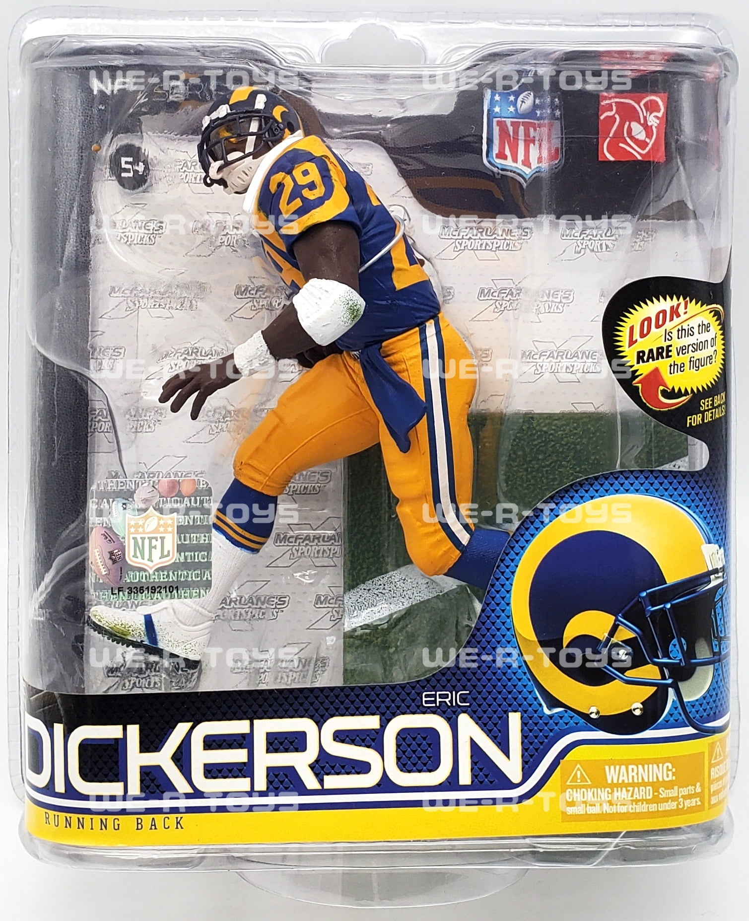 McFarlane NFL Series 27 Eric Dickerson Action Figure [White
