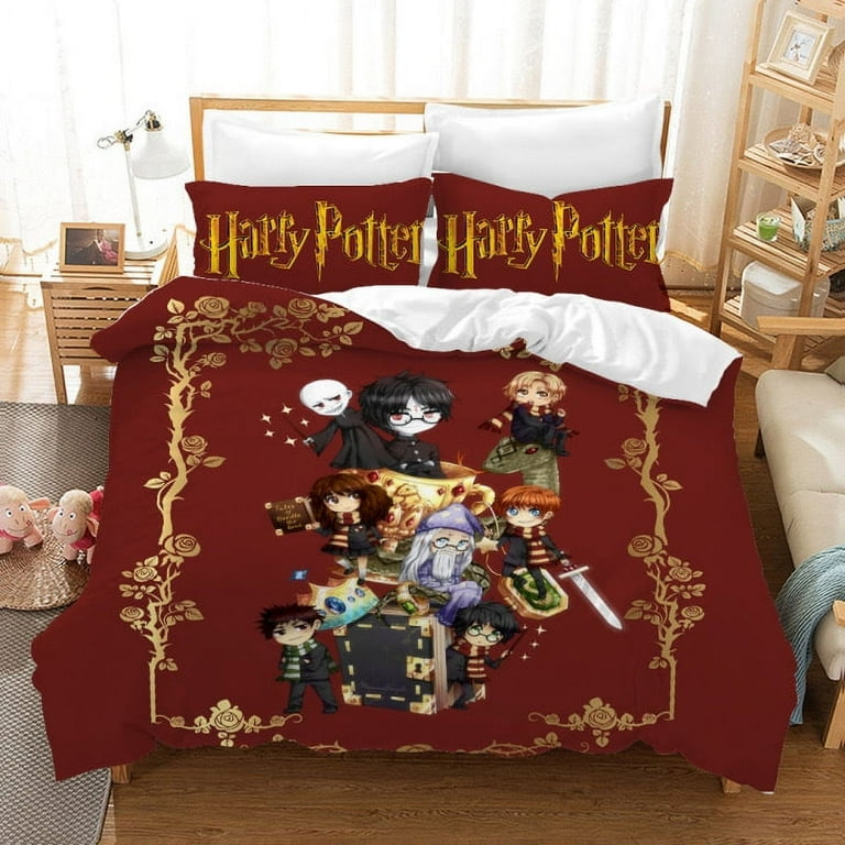 Harry Potter buy ‘King’ Size 3 Pc Quilt Set & 120x150cm Throw Blanket-NEW