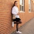 thumbnail image 6 of VV AVEORS Pleated Athletic Skirts for Girls Built-in Shorts Hight Waisted Workout, Running, Golf, Tennis Skorts for Teen Black 150, 6 of 8