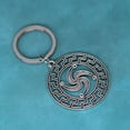 thumbnail image 3 of Rod Amulet Nordic Sacred Protection Key Chain Pagan Pendant Keychain Men Women Fashion Lightning Talisman Keyring Jewelry, 3 of 4