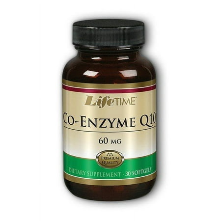 LifeTime Co Enzyme Q10 60mg 30 Capsule
