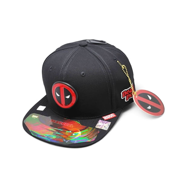 Gorra Deadpool Marvel Comics licencia oficial ajustable para hombres