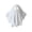 H, variant on Halloween Ghost Figurine, Red Heart Resin Halloween Ghost Figurine, Spooky Small Ghost Statue Ornament, Indoor Tabletop Decor for Halloween Home Party & Mantel Display