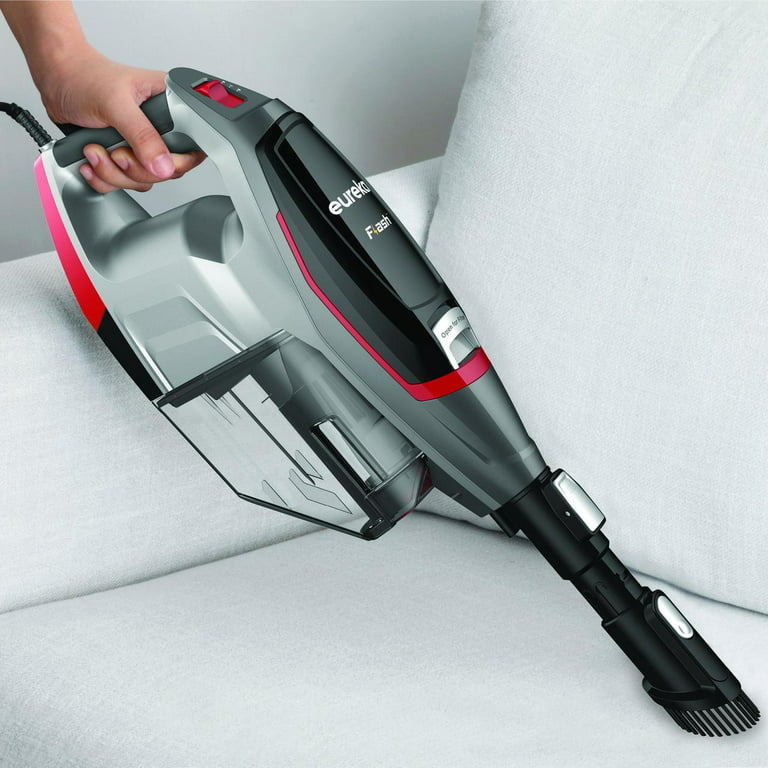 EUREKA Lightweight Cordless Vacuum Cleaner with LED Headlights, 450W  Powerful BLDC Removable Battety Handheld Vac for Multifloors, Carpet &  Hardwood