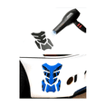 thumbnail image 4 of 3 pegatinas para coche, pegatinas decorativas de llamas 3D, pegatinas de vinilo tipo dibujos animados para parachoques de coche. Sailing Electrónica, 4 of 5