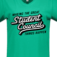 thumbnail image 4 of Inktastic Making the Great Student Council Things Happen Women's V-Neck T-Shirt, 4 of 5