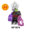 thumbnail image 3 of Serie De Anime Japonés Dragon Ball Z Burdock Birusu Majin Buu Zamasu Frieza Minifigrues Juguetes Para Niños KF6193, 3 of 3