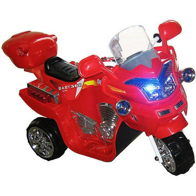 Alstoy Bike for Kids Toy R3 Bike with Rechargeable Battery Operated Ride on  for Boys and Girls | Electric Children Ride on [3 to 8 Years, Large, Red]…