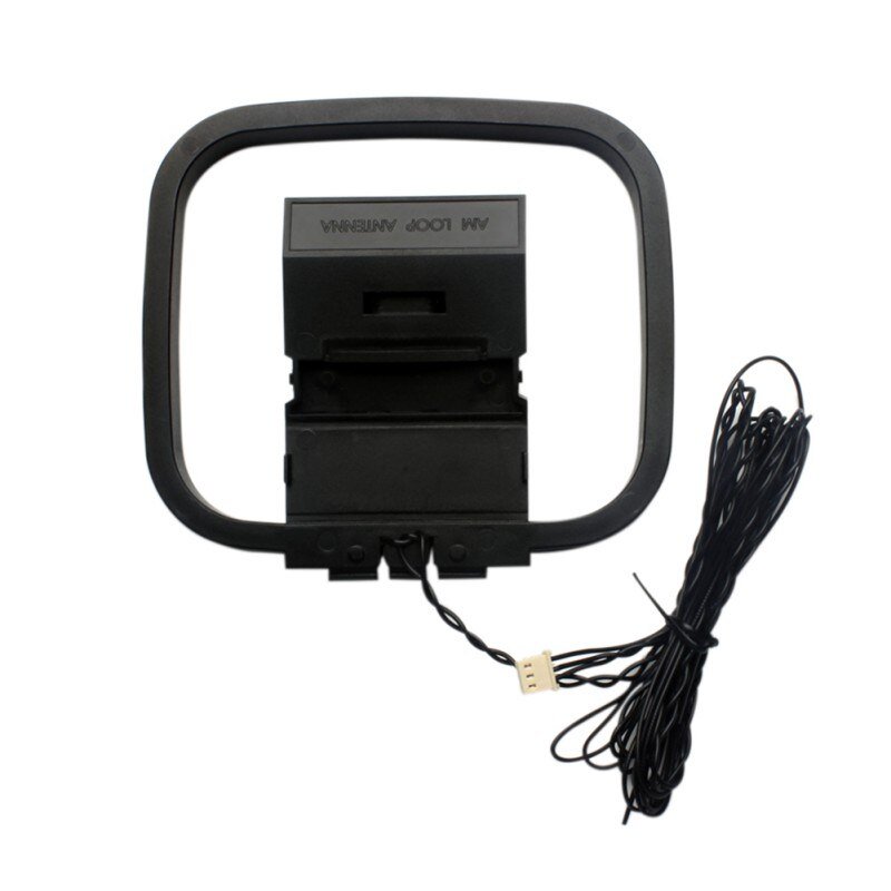 3Pin Mini Connector Dlenp 1PCS FM AM Loop Antenna for Receiver for