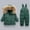 01 Green, variant on Snow Suit for Kids Thicken Winter Warm Toddler Snowsuit Fashion Solid Color Windproof Bib Ski Snow Pant Coat