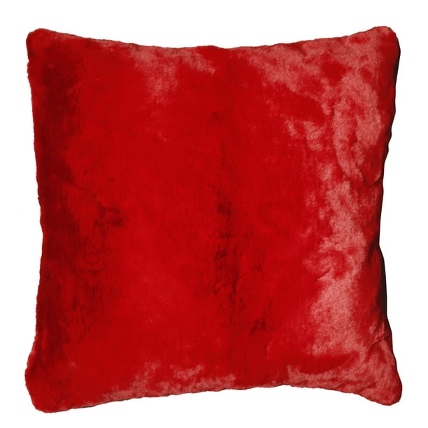 Paquete de 4 Fundas para cojín Decorativas 43x42cm ilios innova Suave rojo
